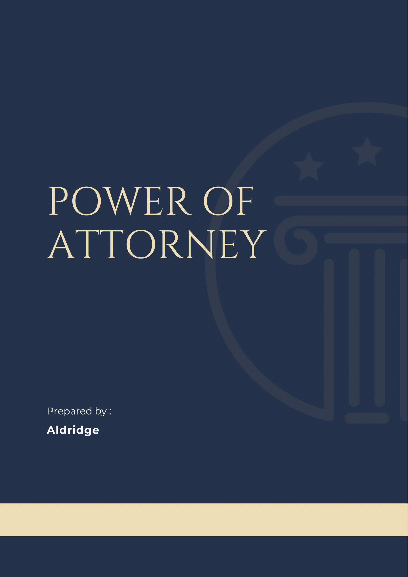 Power of Attorney