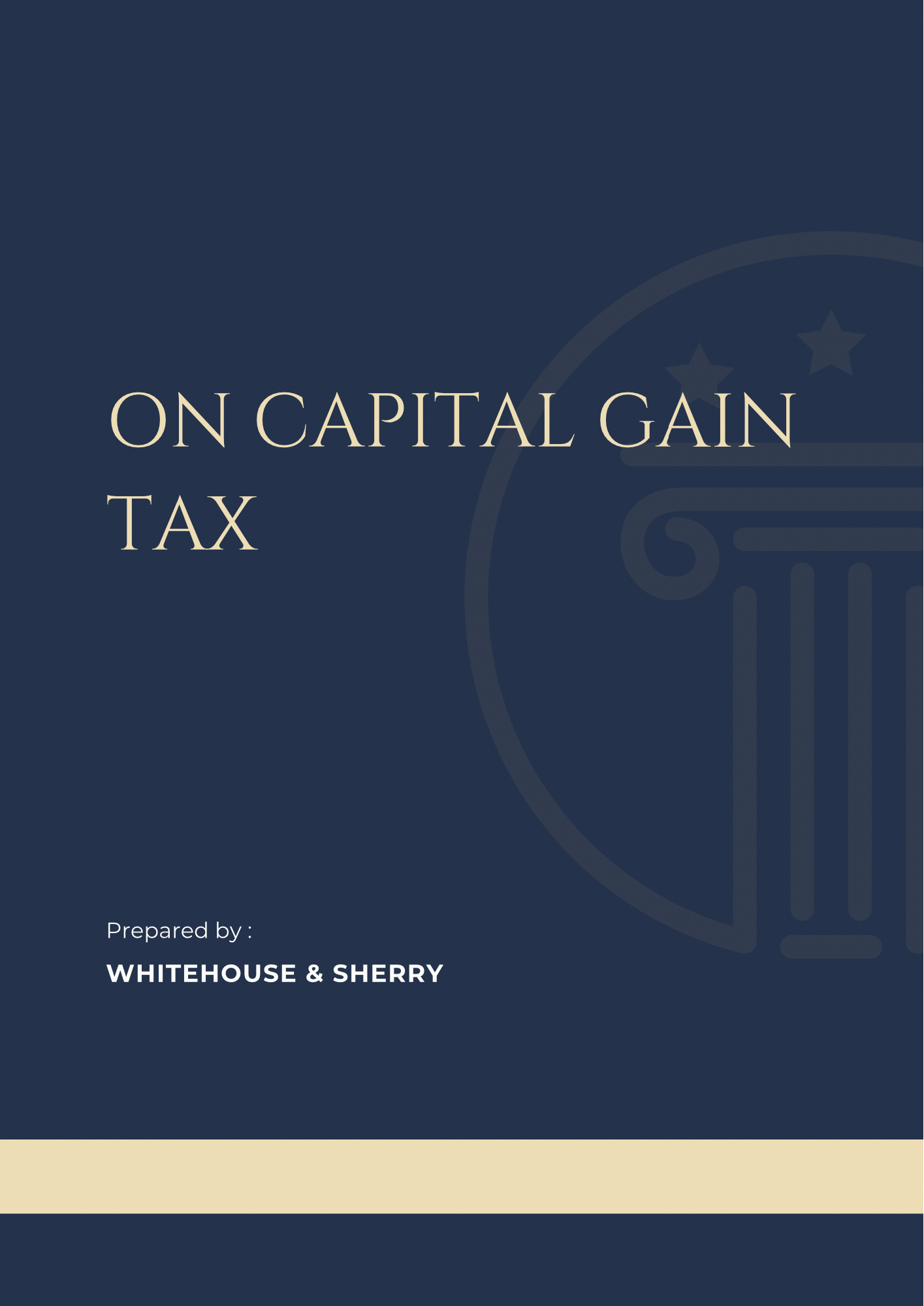 On Capital Gain Tax