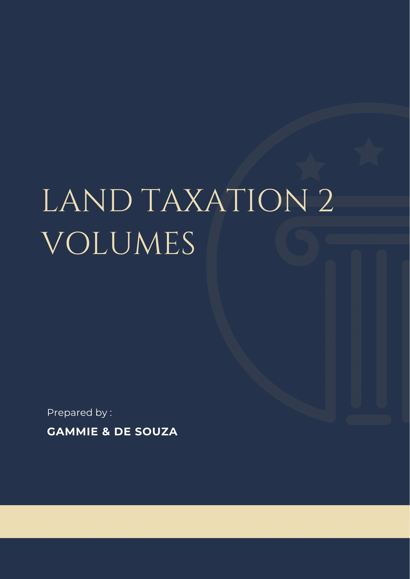 Land Taxation 2 Volumes