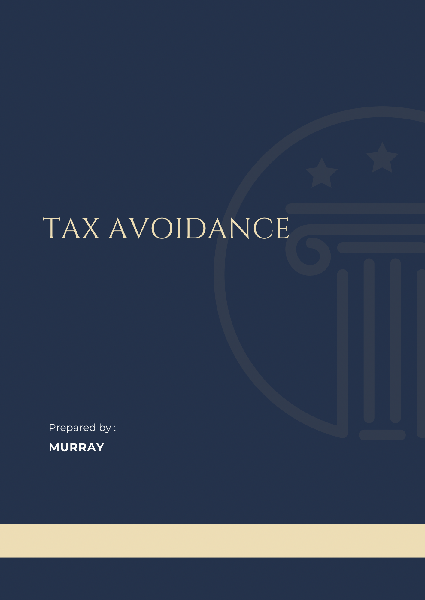 Tax Avoidance