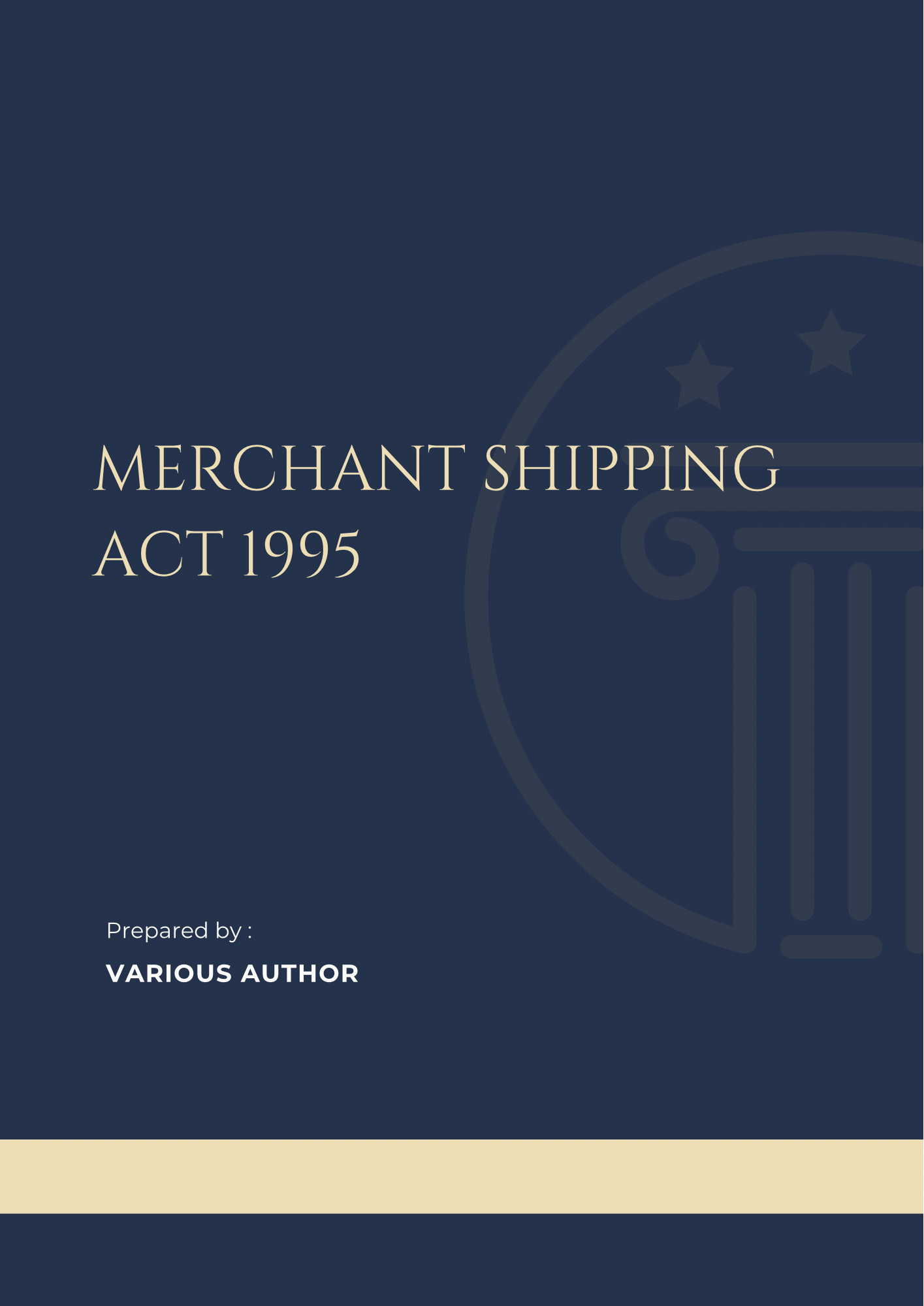 Merchant Shipping Act 1995