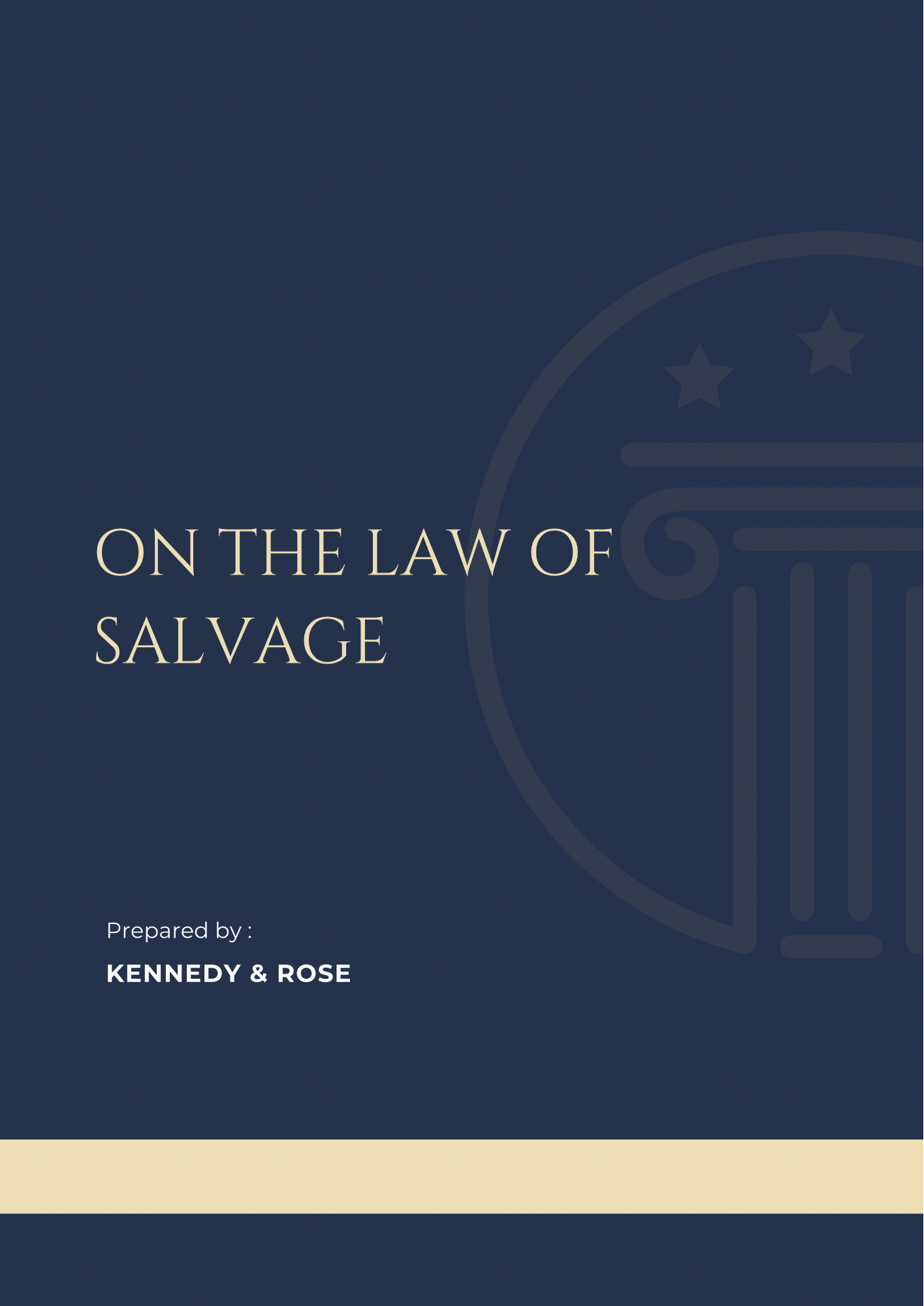 On the Law of Salvage