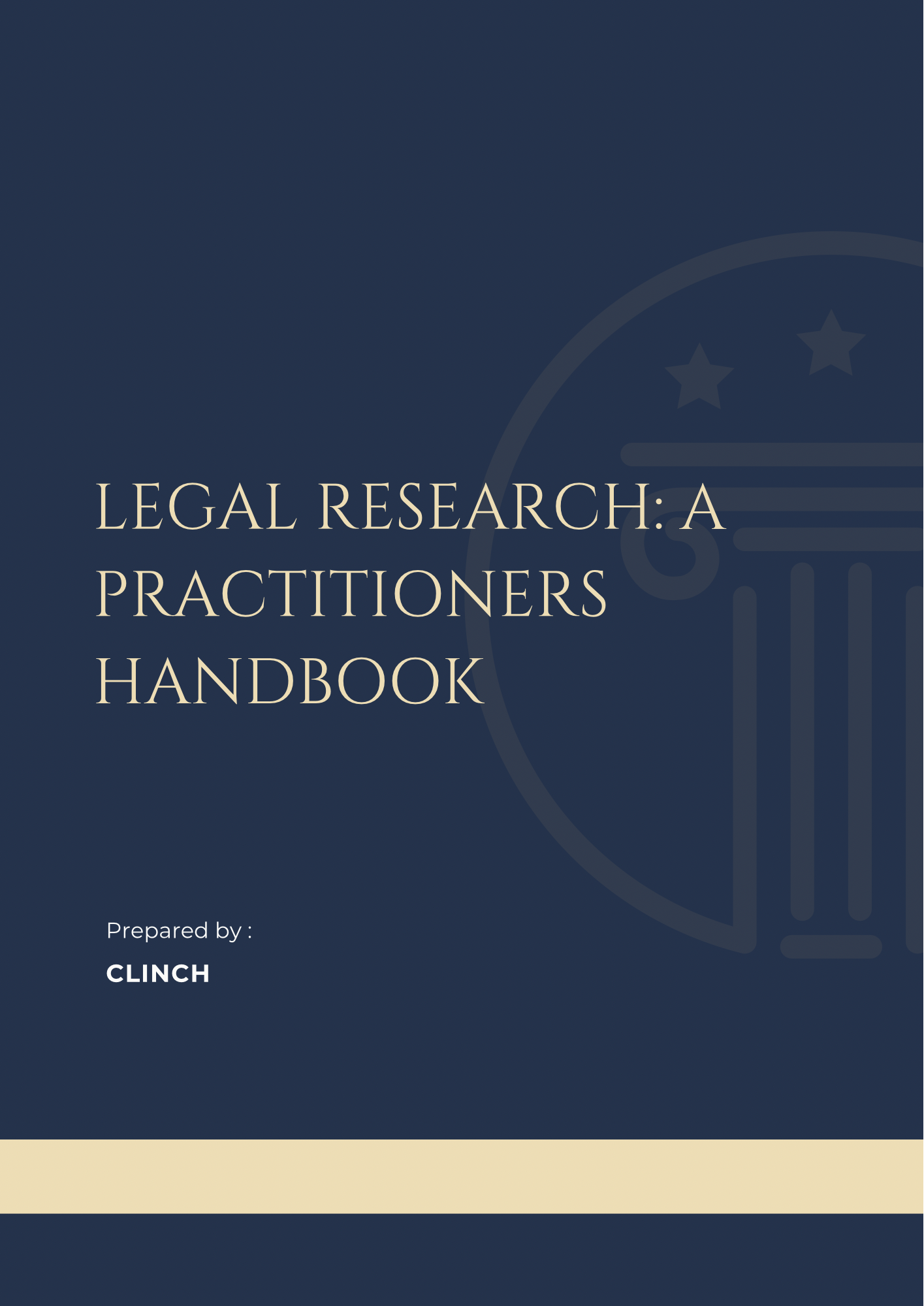 Legal Research: A Practitioners Handbook