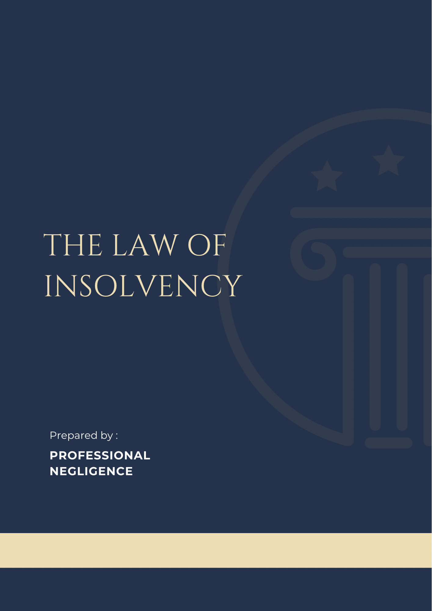 The Law of Insolvency