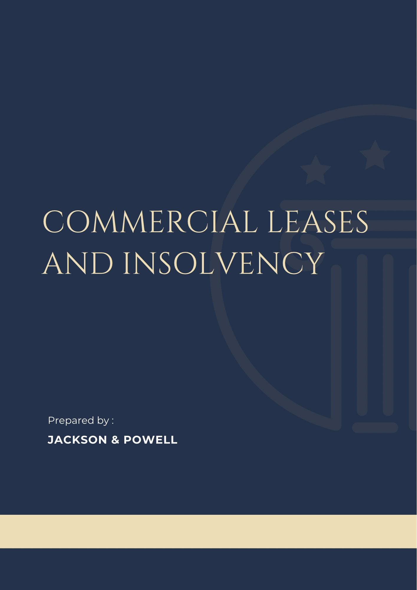 Commercial Leases and Insolvency