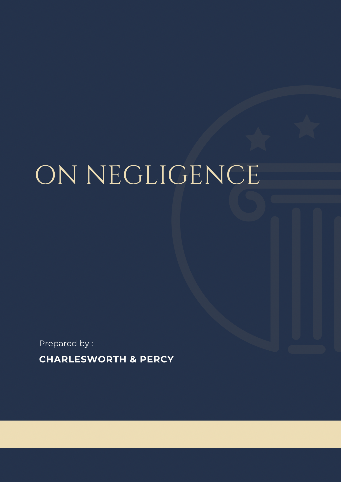 On Negligence