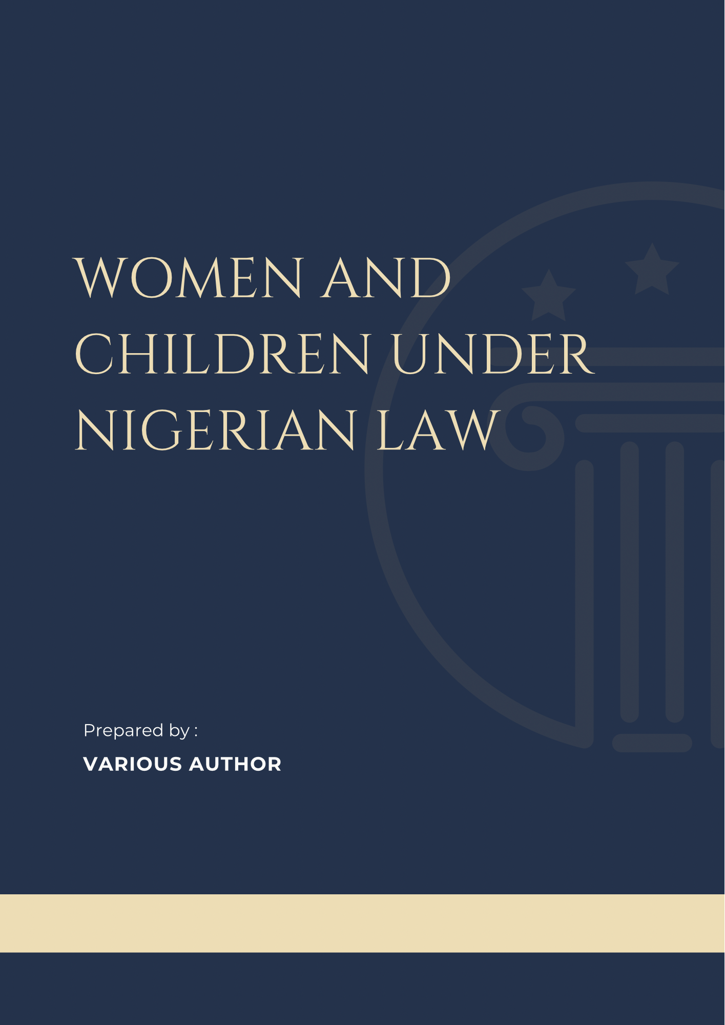 Women and Children under Nigerian Law