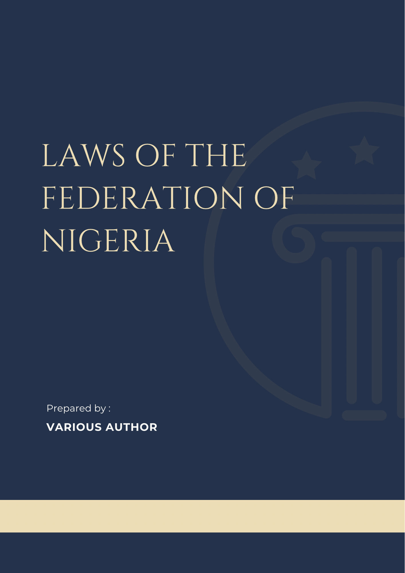 Laws of the Federation of Nigeria