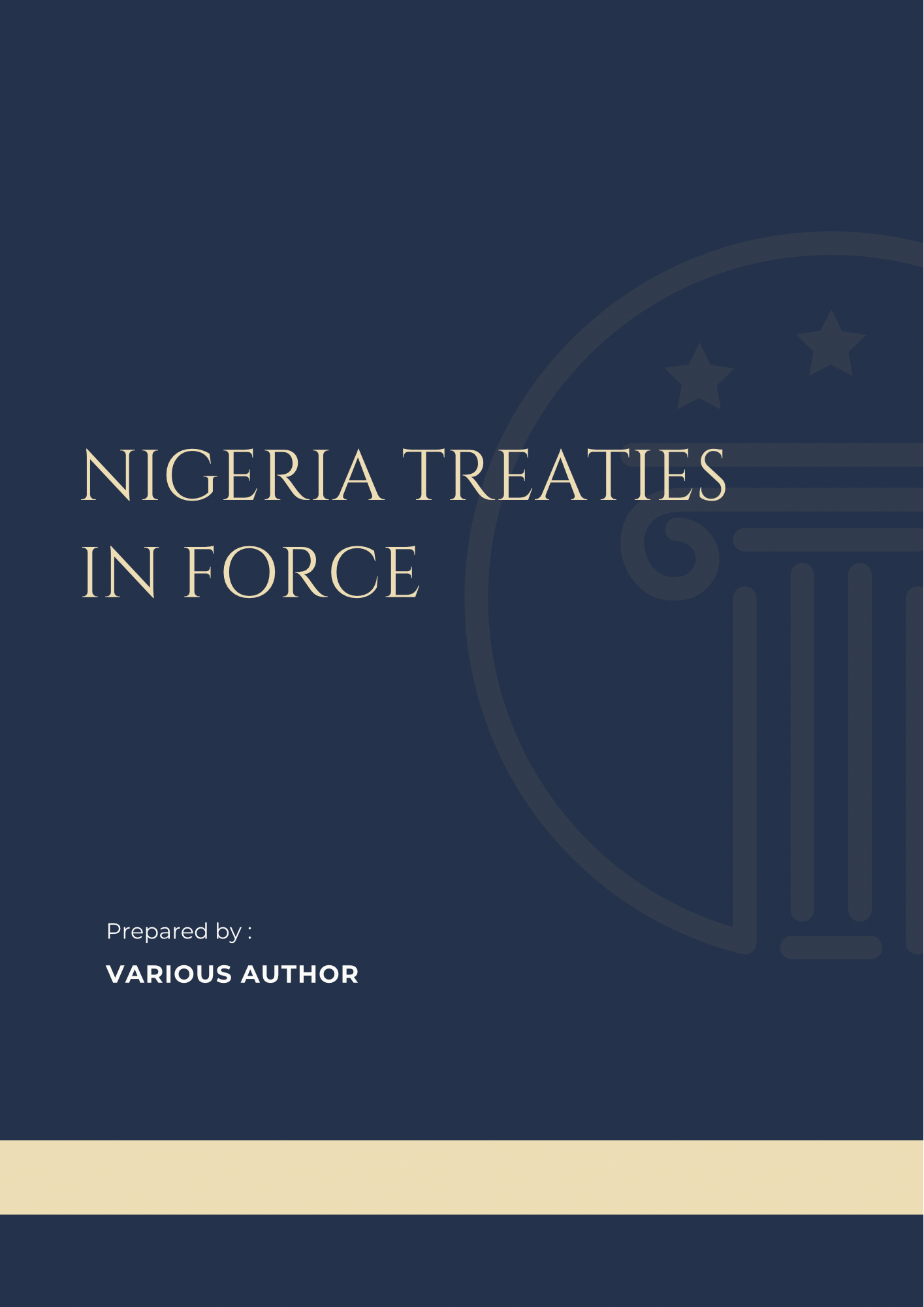 Nigeria Treaties in Force