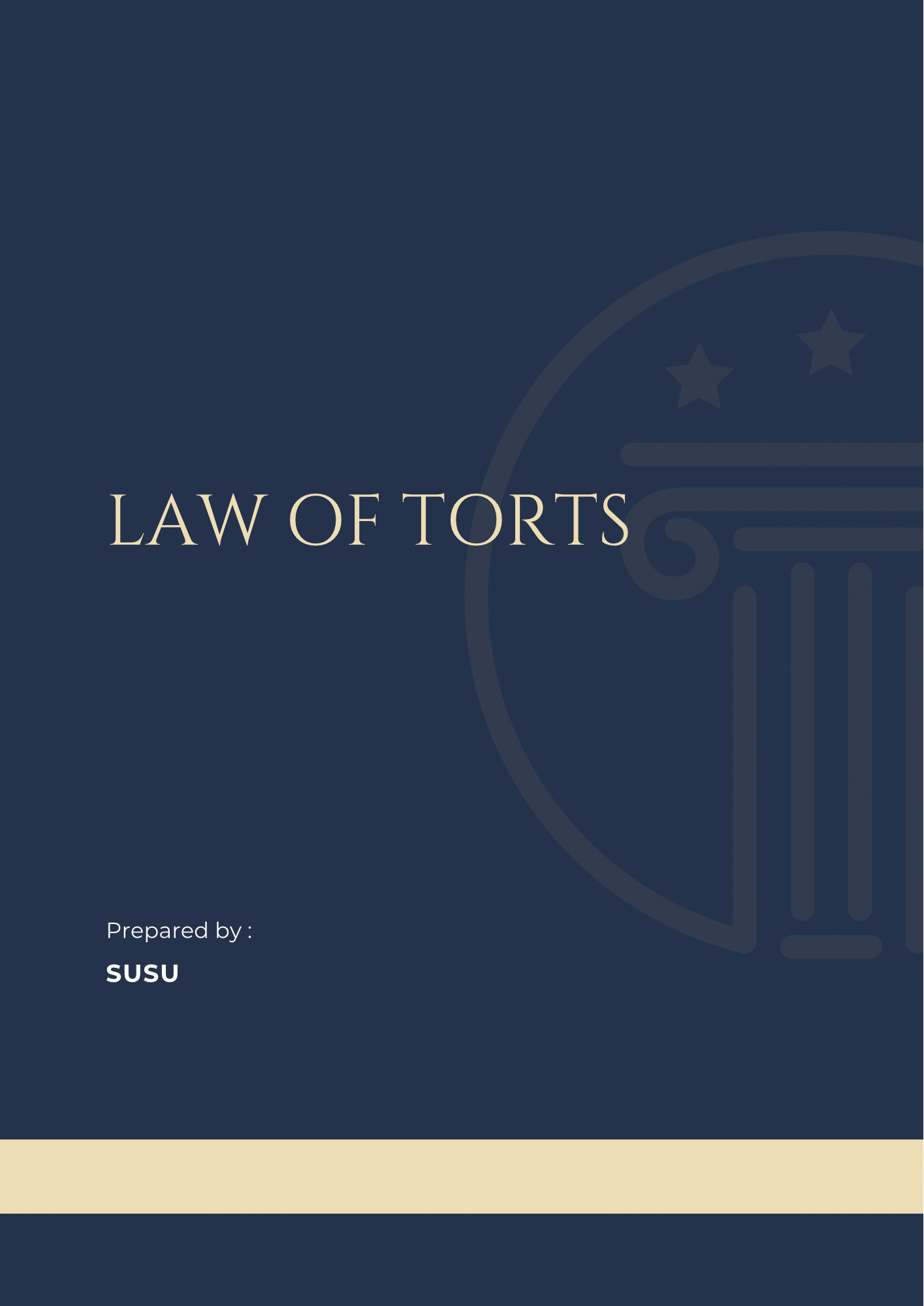 Law of Torts
