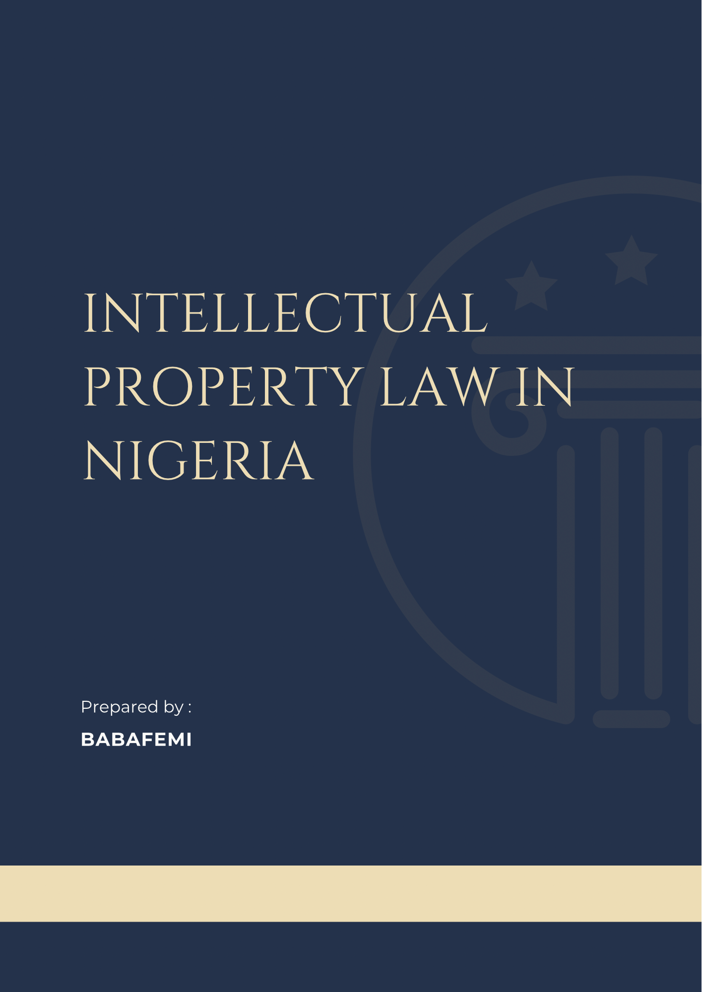 Intellectual Property Law in Nigeria