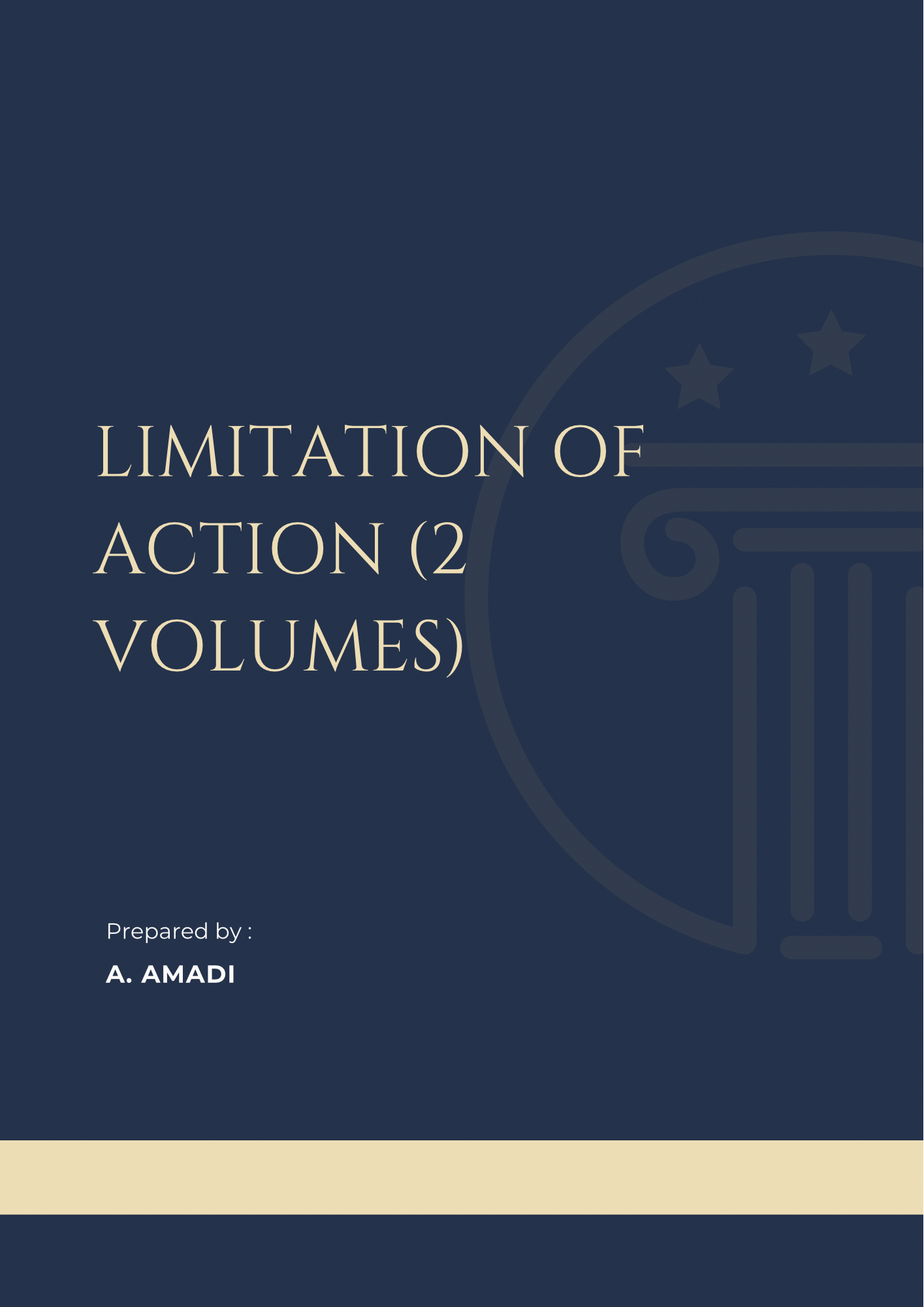 Limitation of Action (2 Volumes)