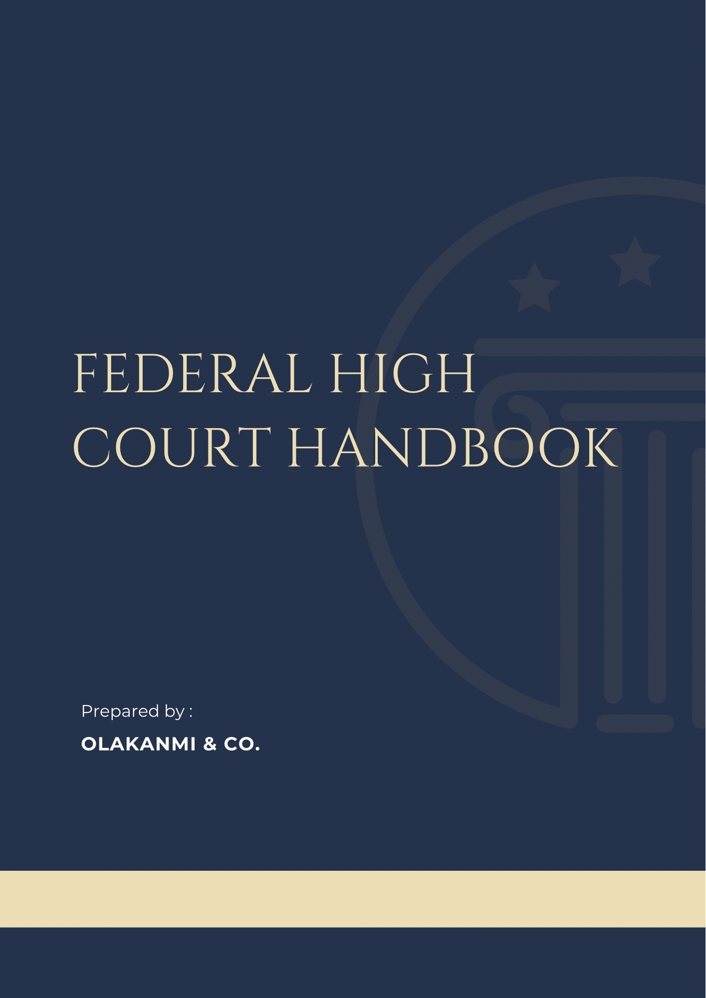 Federal High Court Handbook