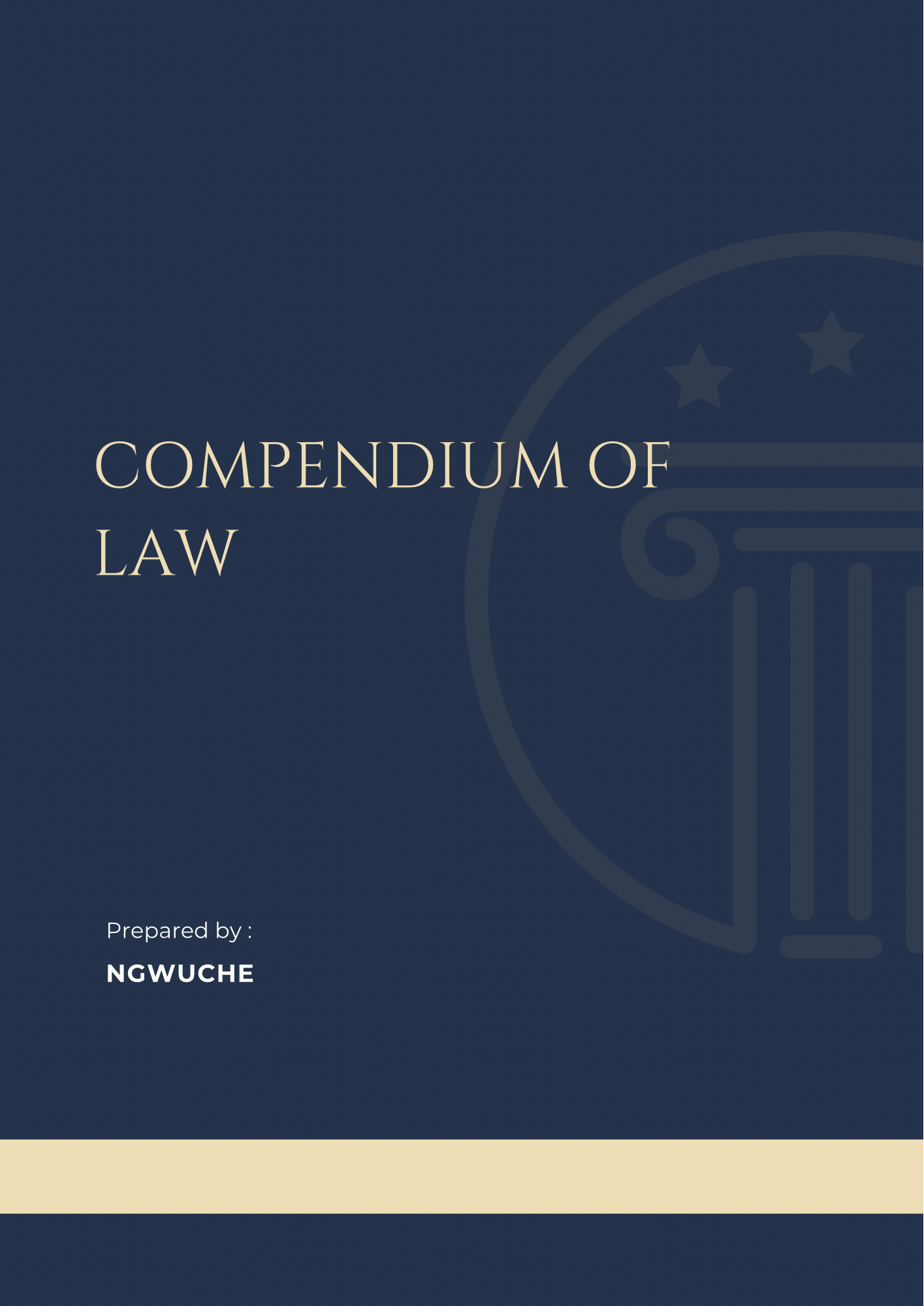 Compendium of Law