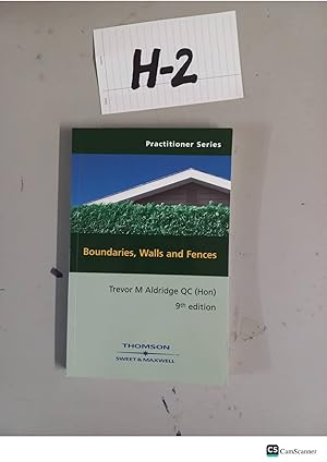 Boundaries, Walls and Fences