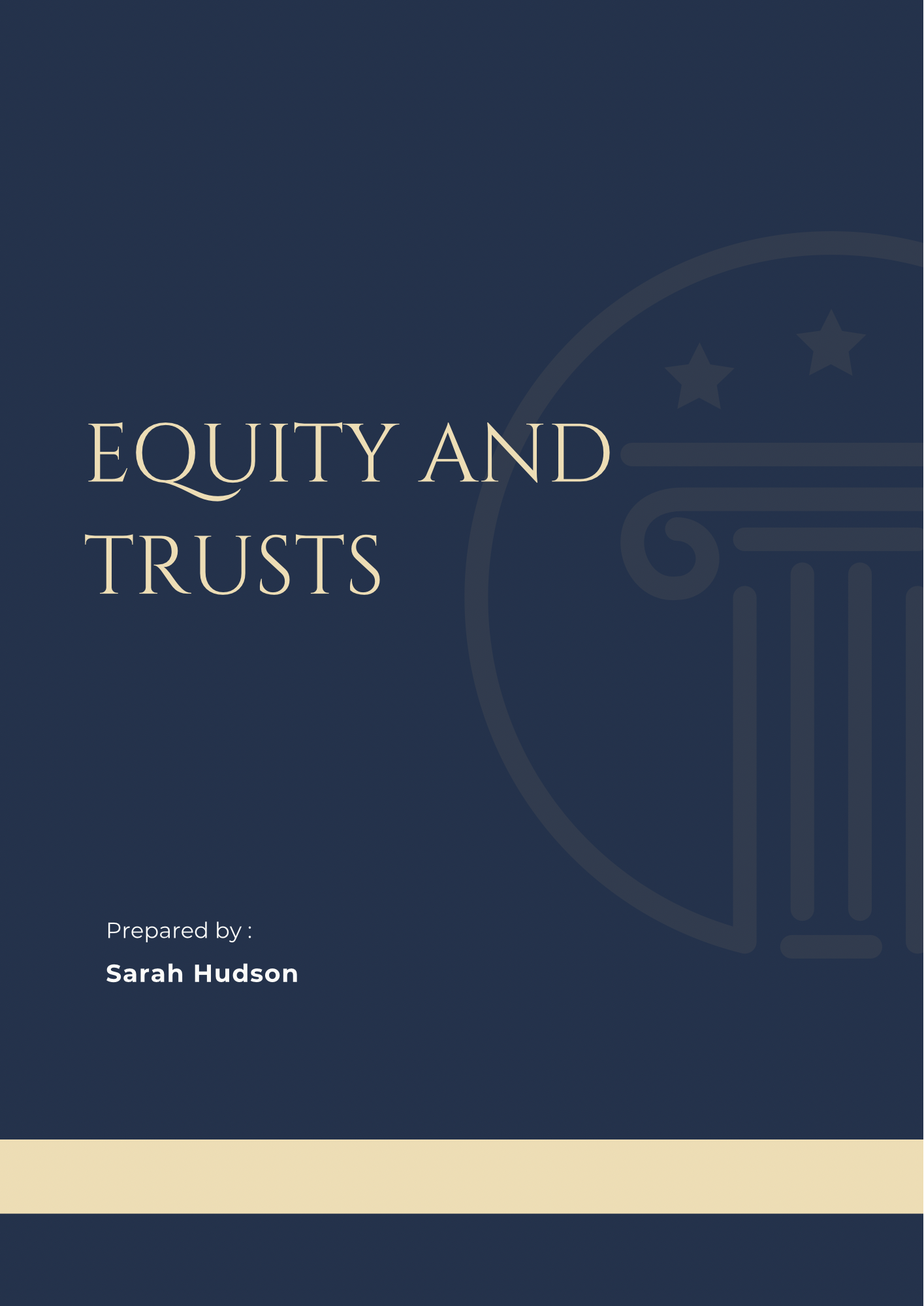 Equity and Trusts
