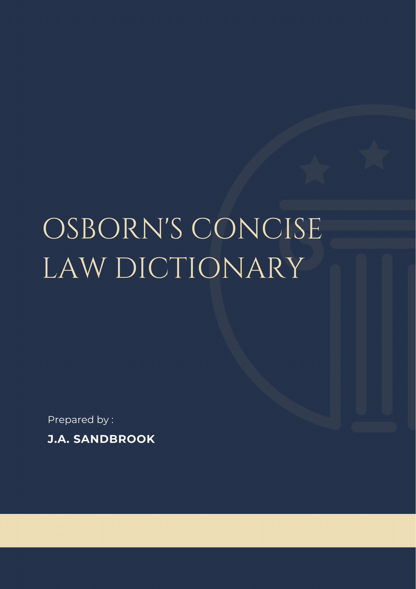 Osborn's Concise Law Dictionary