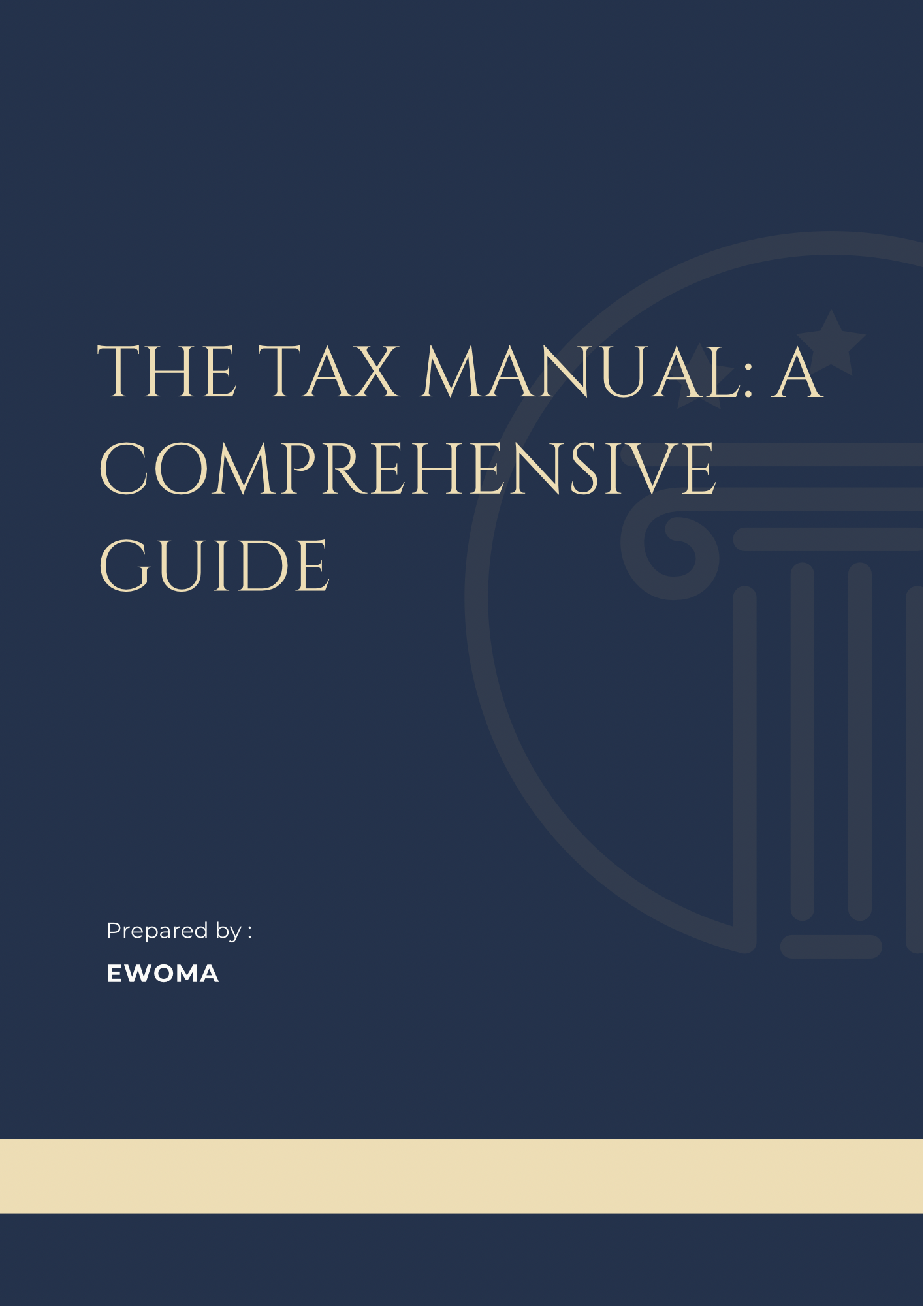 The Tax Manual: A Comprehensive Guide