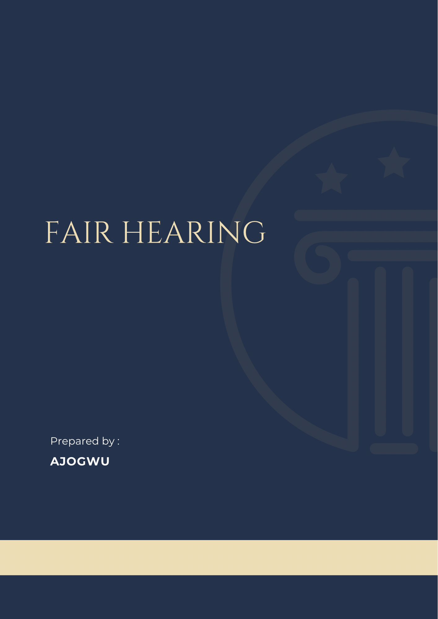 Fair Hearing