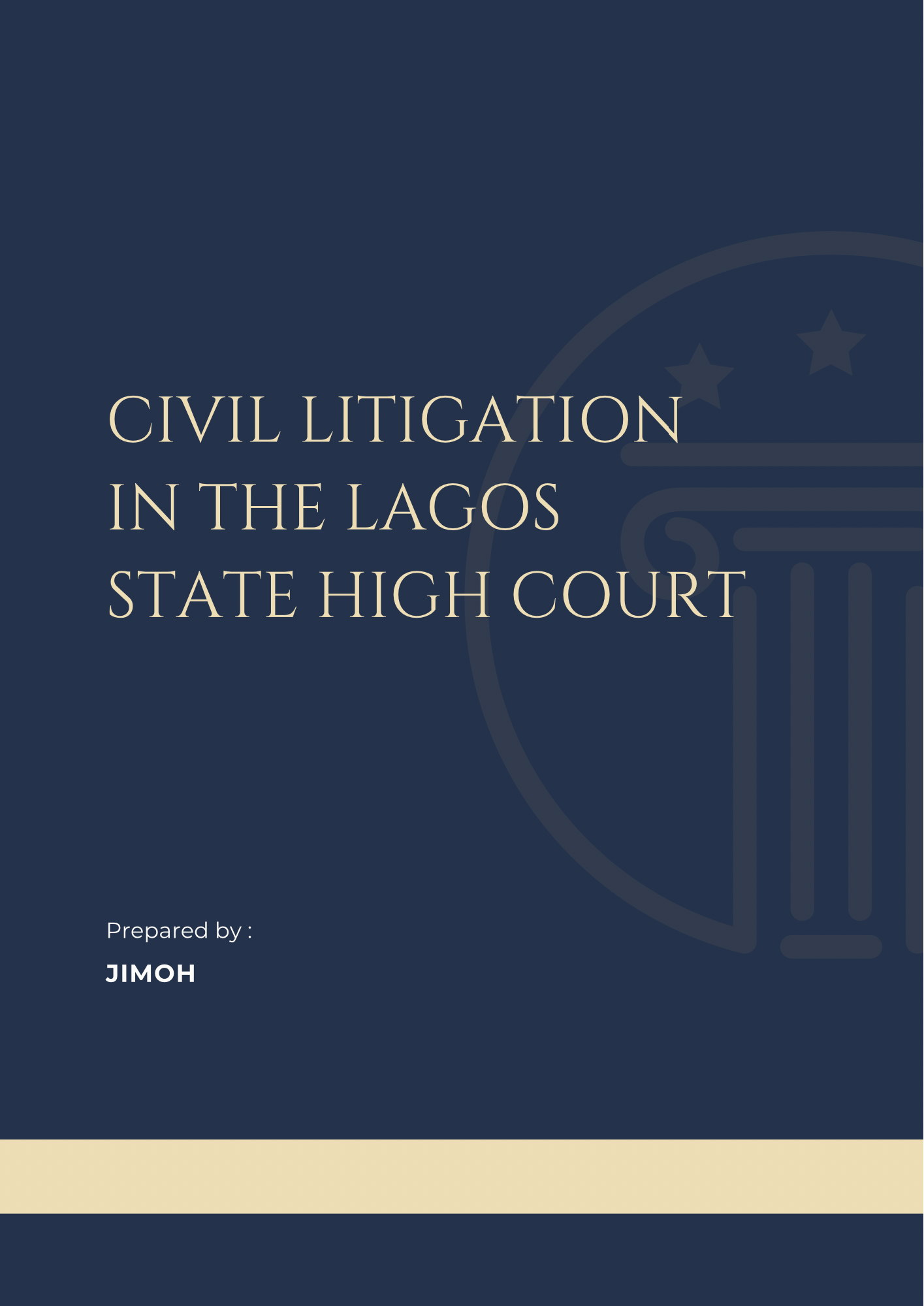 Civil Litigation in the Lagos State High Court