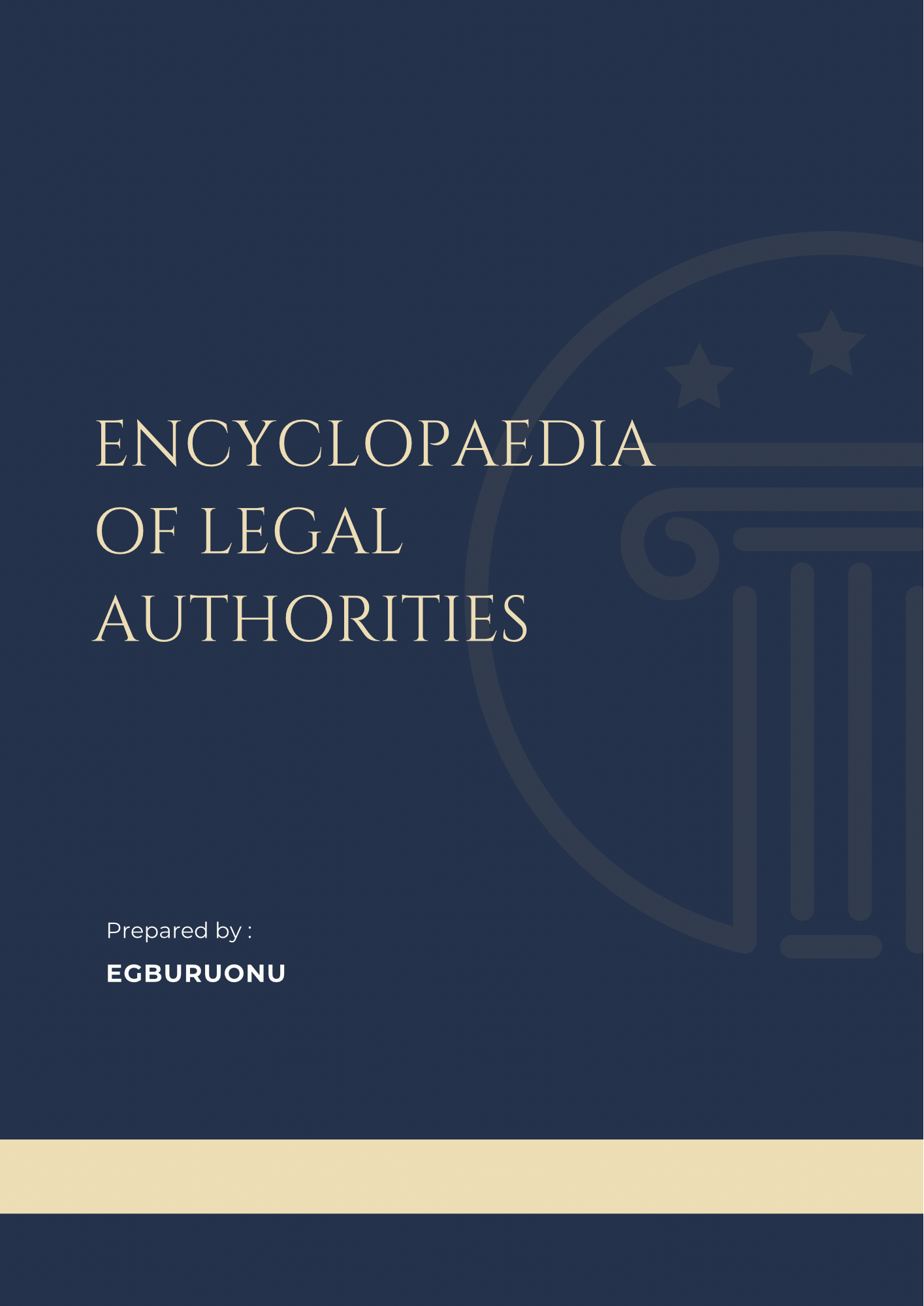 Encyclopaedia of Legal Authorities