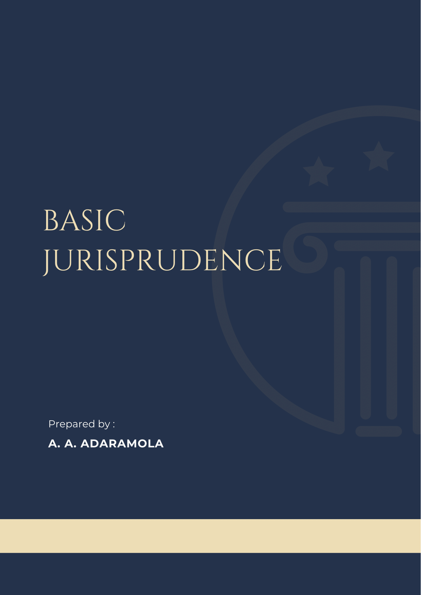 Basic Jurisprudence