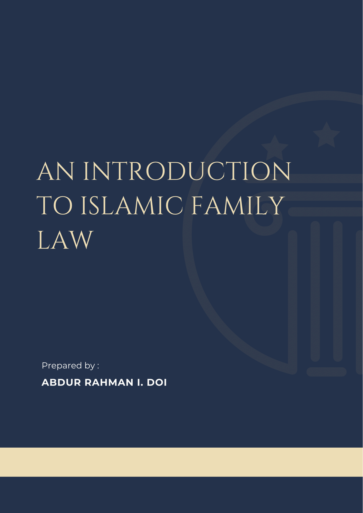 An Introduction to Islamic Family Law