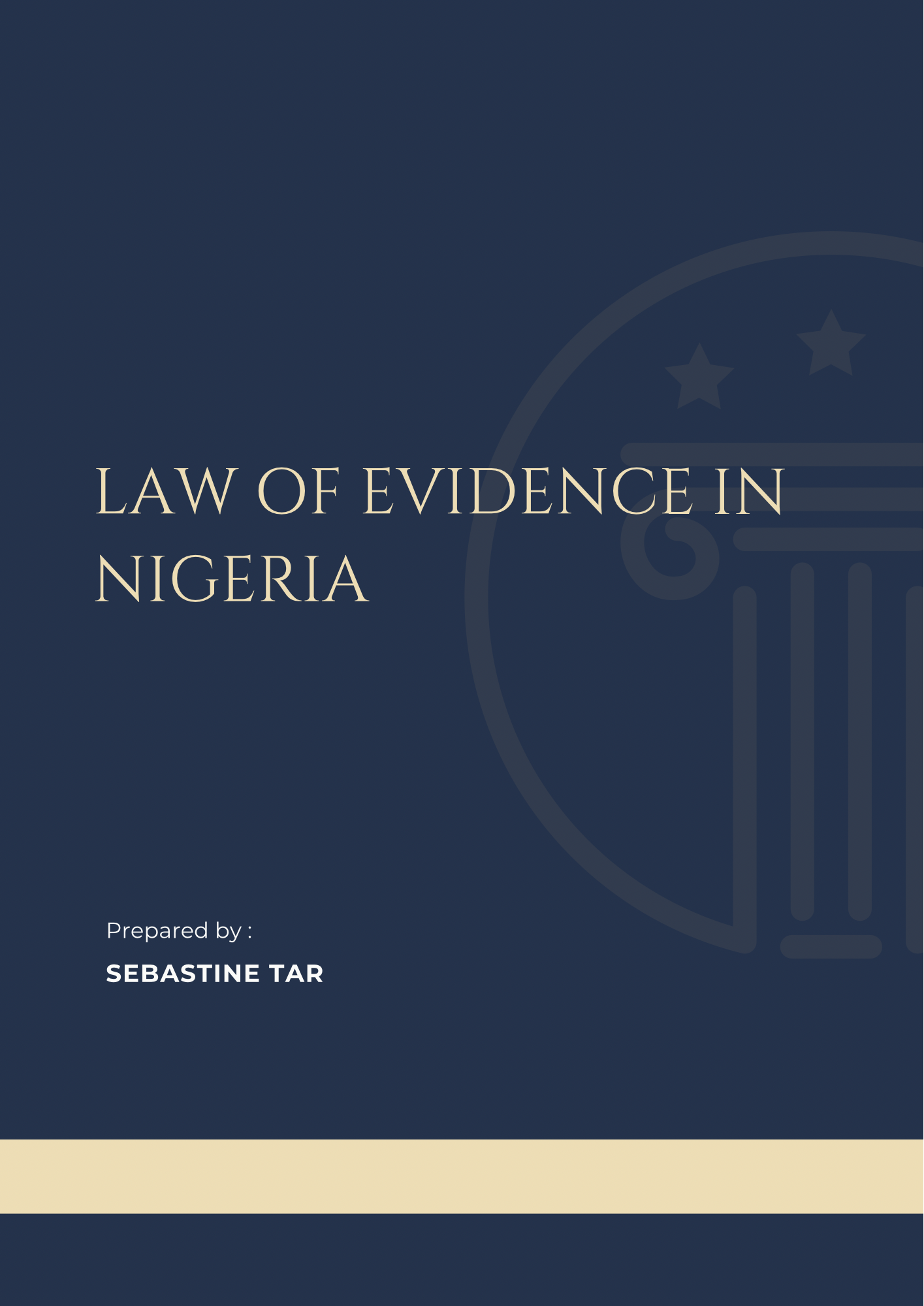 Law of Evidence in Nigeria