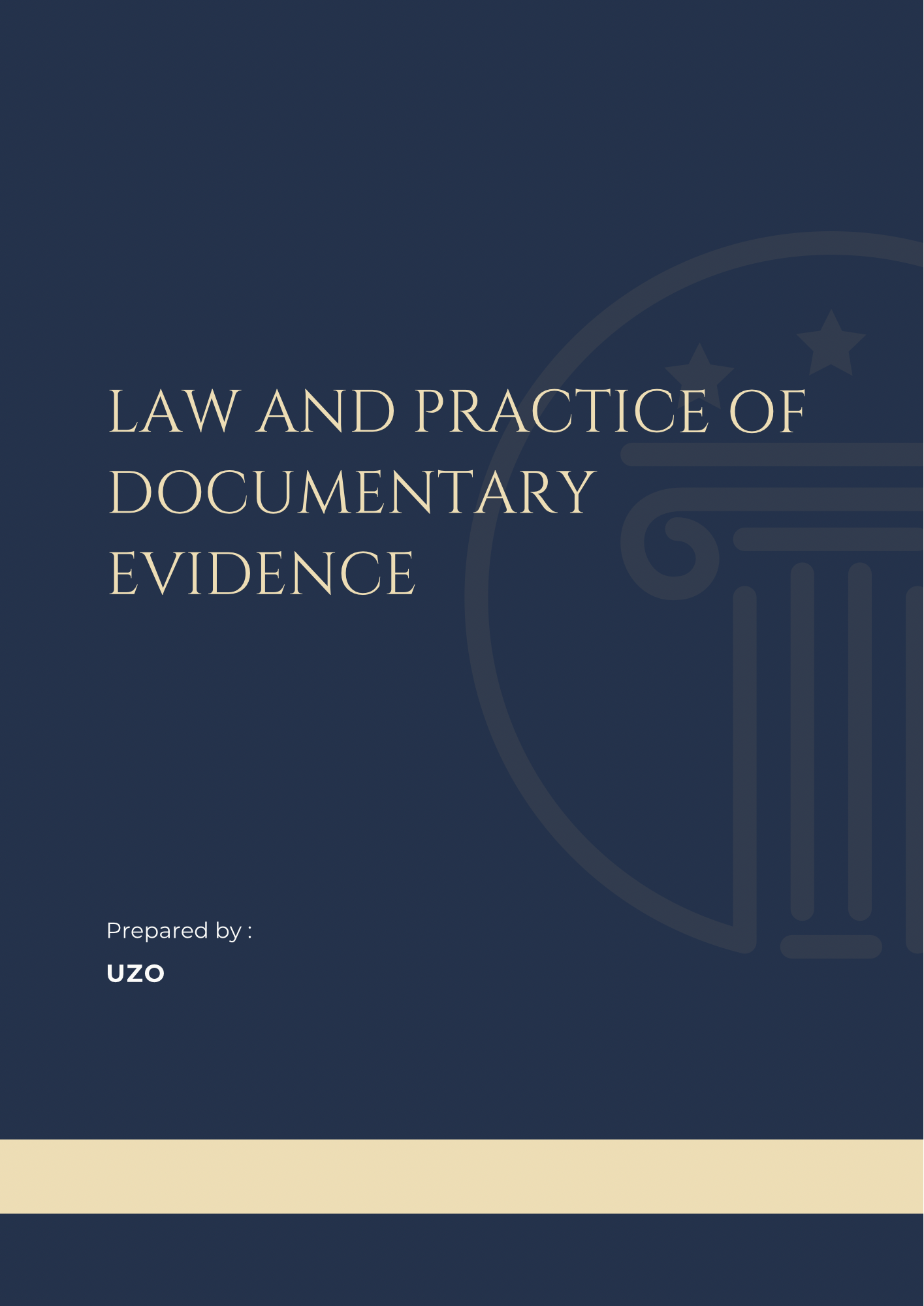 Law and Practice of Documentary Evidence