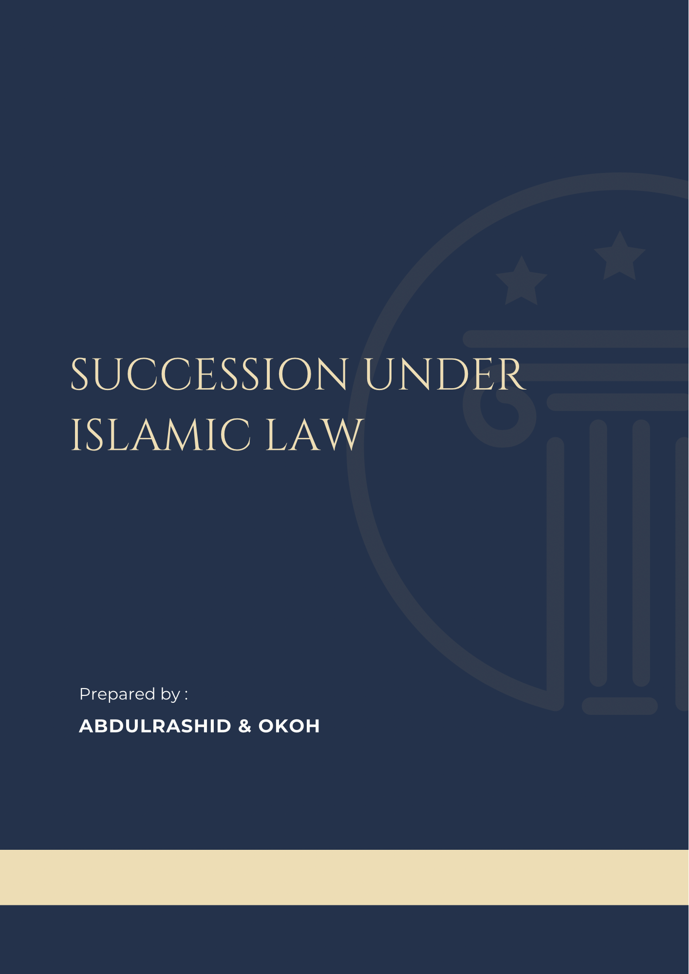 Succession under Islamic Law