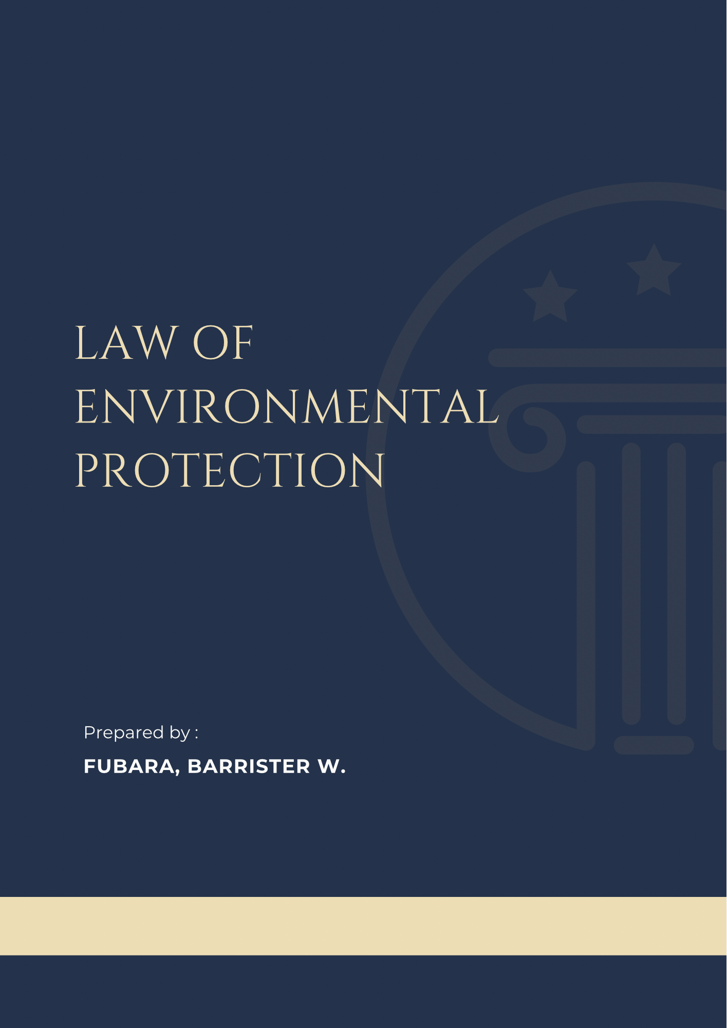 Law of Environmental Protection