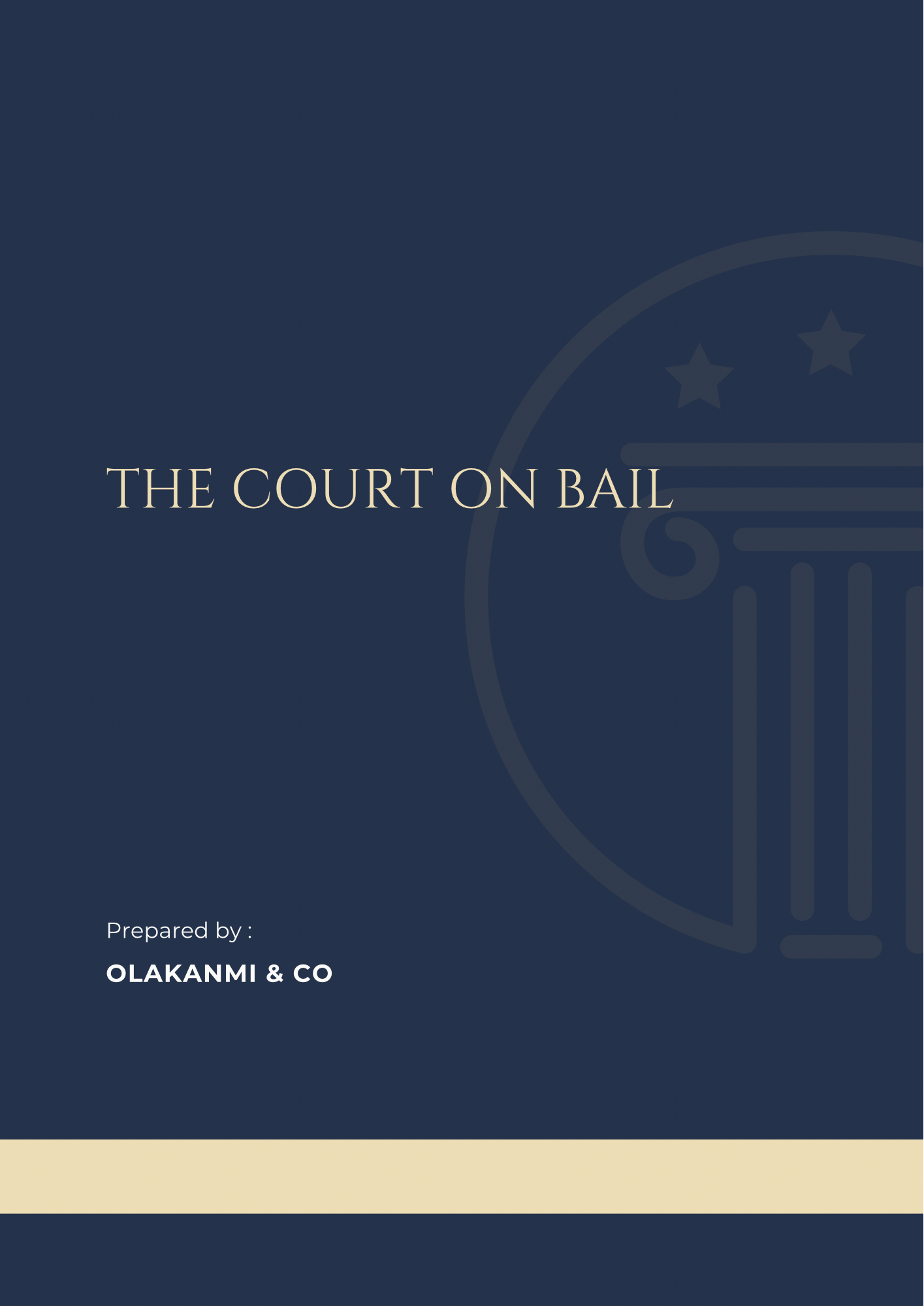The Court on Bail