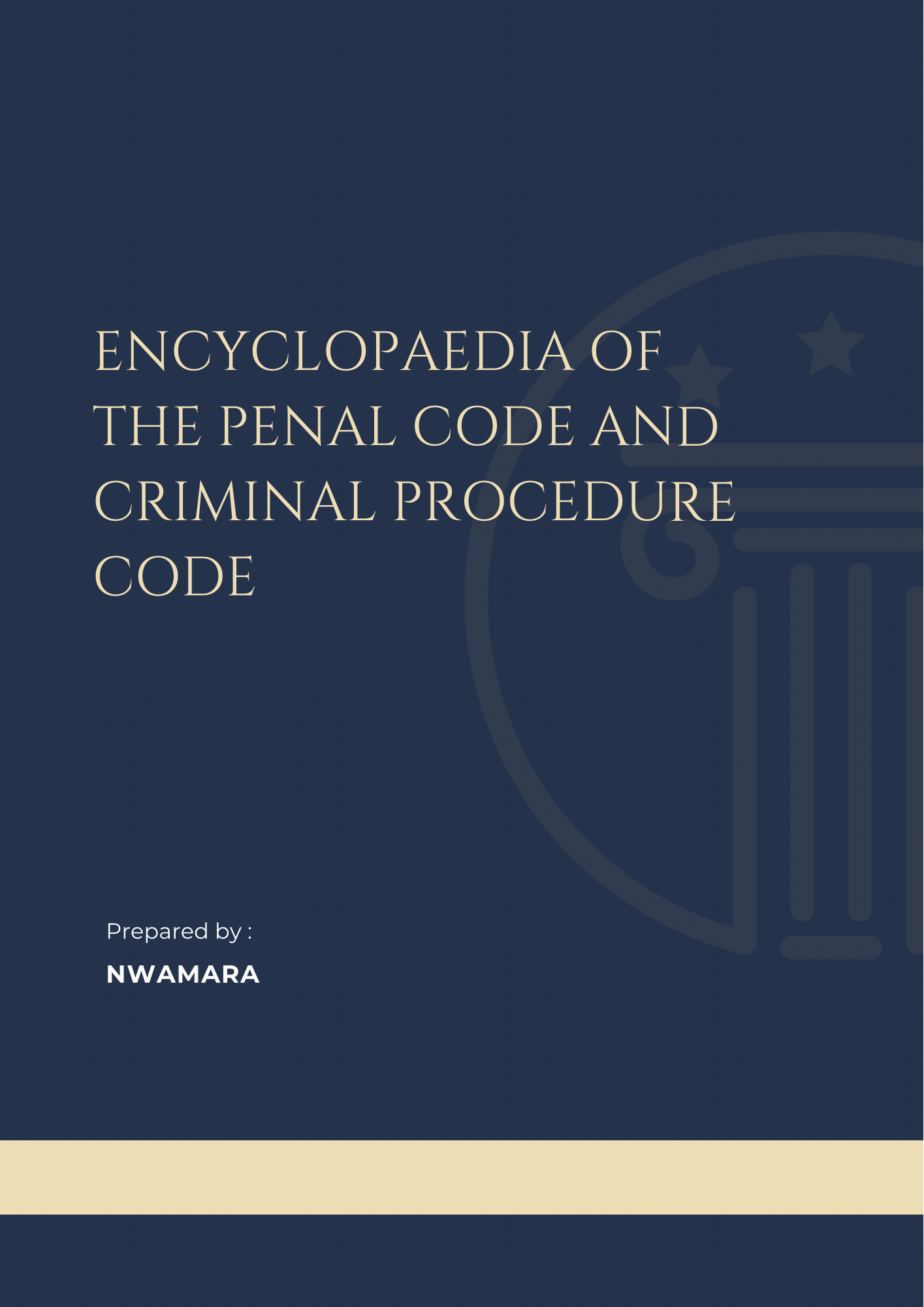 Encyclopaedia of the Penal Code and Criminal Procedure Code