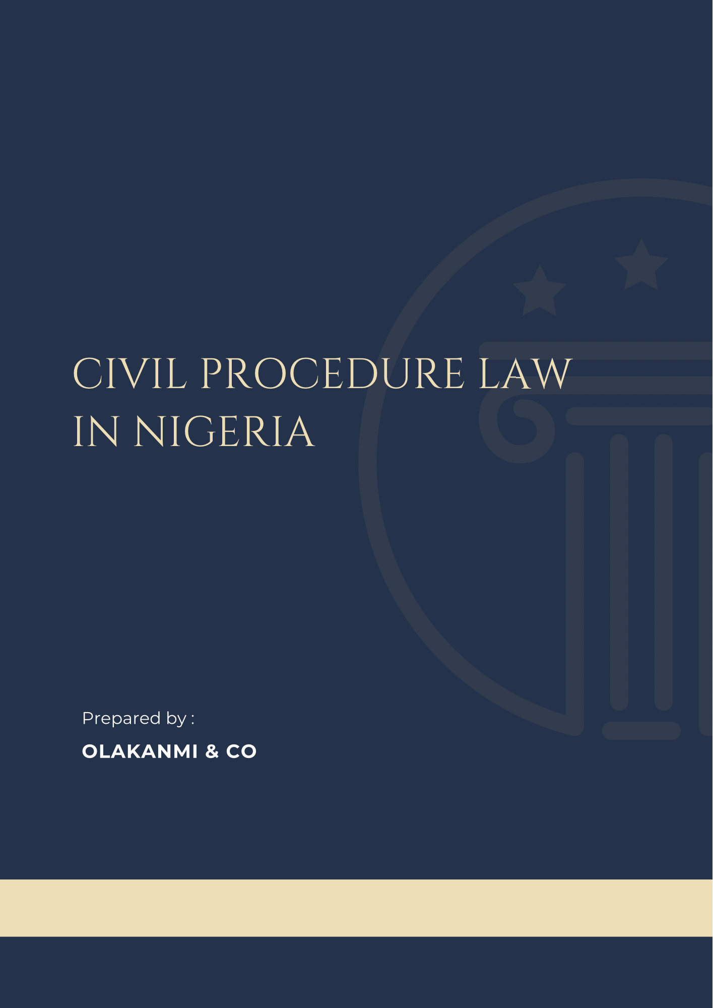 Civil Procedure Law in Nigeria