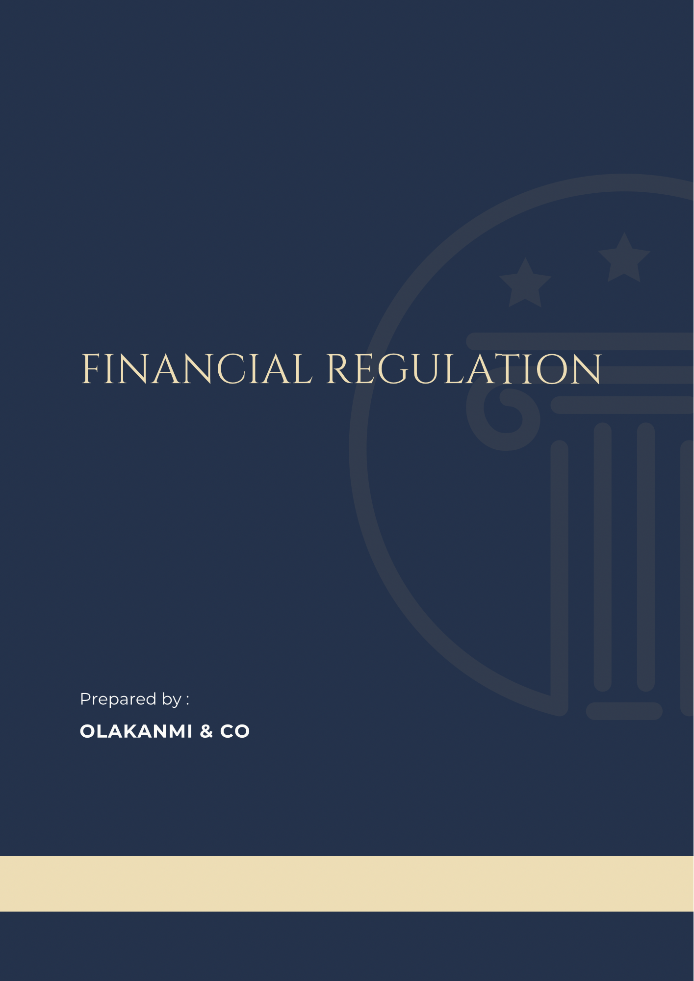 Financial Regulation