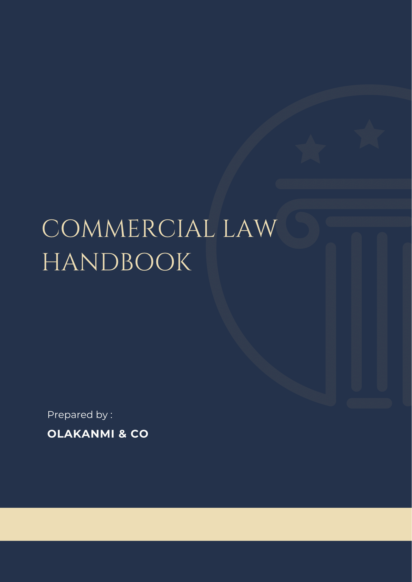 Commercial Law Handbook