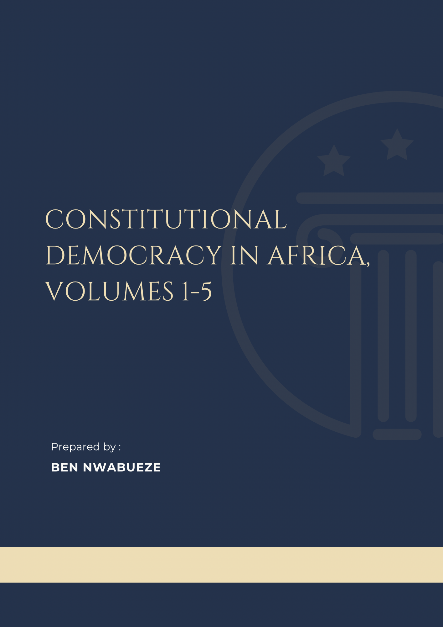 Constitutional Democracy in Africa, Volumes 1-5