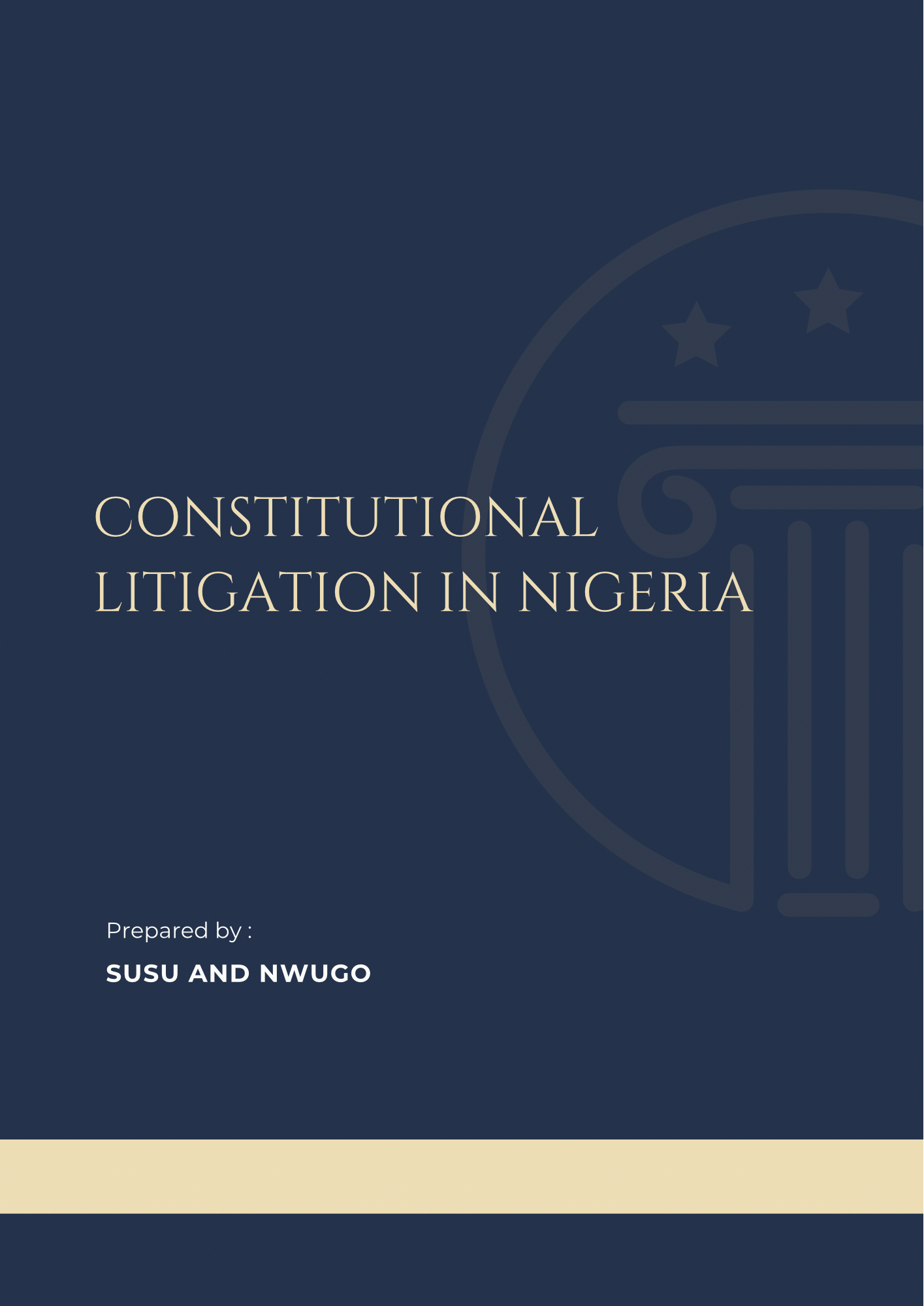Constitutional Litigation in Nigeria