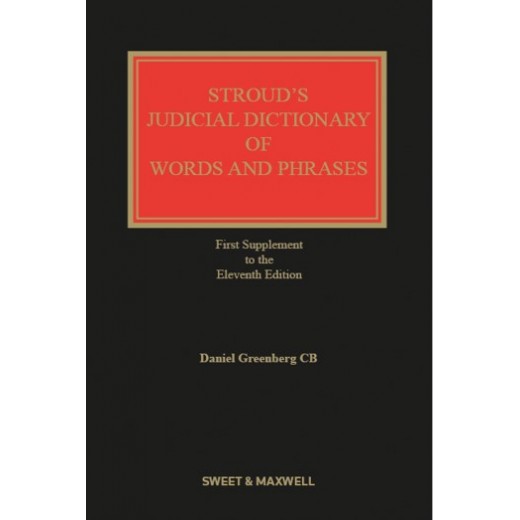 Stroud's Judicial Dictionary of Words and Phrases