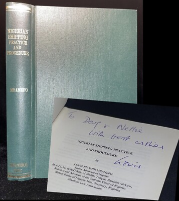 Nigerian Shipping Practice and Procedure