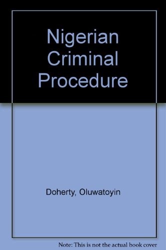 Criminal Procedure in Nigeria