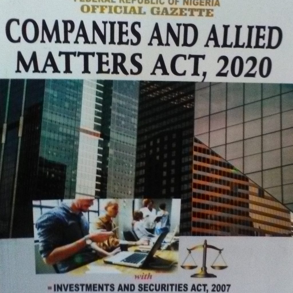 Companies and Allied Matters Act & Investment and Securities Act