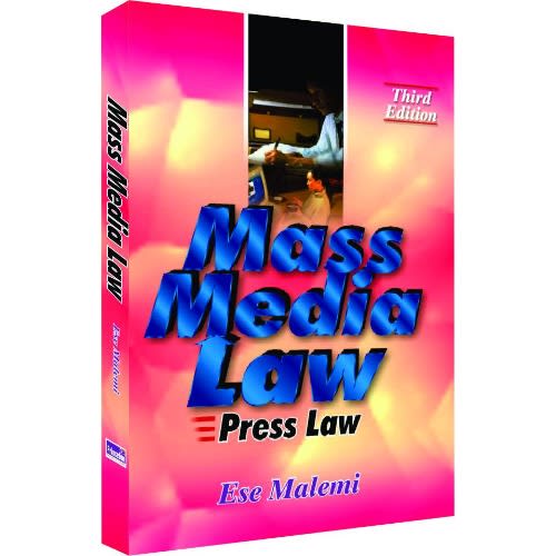 Mass Media Law